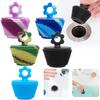 Seal Effectively Overflow Drain Cover Universal Drain Plug Tub Stopper Silicone Bathtub Stopper