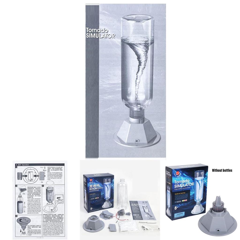 Fun And Engaging Science Experiment Kit Create A Tornado With Simulated Tools And Techniques