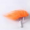 Orange Pet Wig Cat Cosplay Wig Funny Pet Wig Hair with Adjustable Elastic Bands for Halloween Christmas Party Costume Accessory