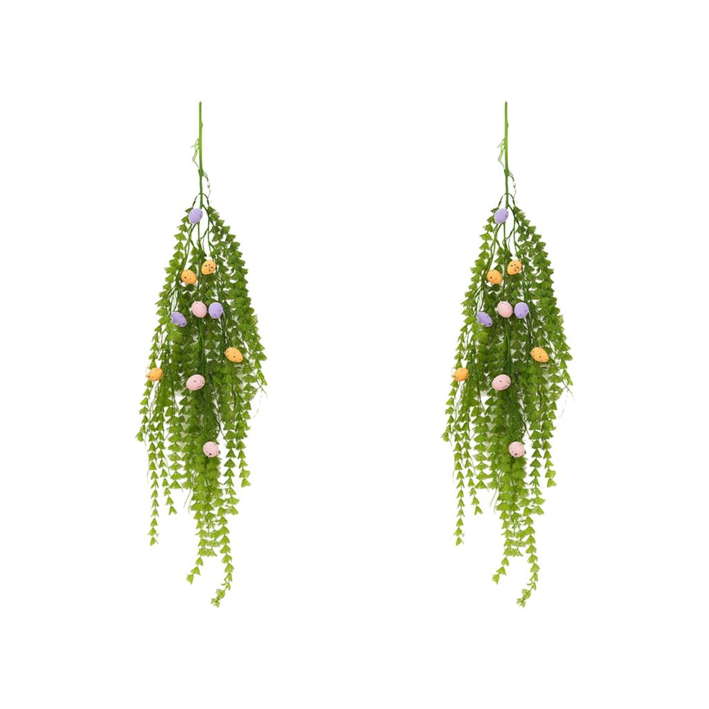 Easter Egg Wall Hanging, Flame Grass Hanging Home Decoration Wall Hanging