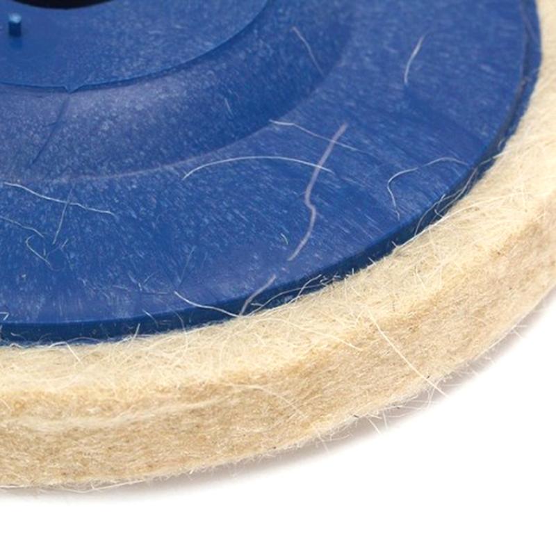 100Mm Wool Polishing Wheel Buffing Pads Angle Grinder Wheel Felt Polishing Disc
