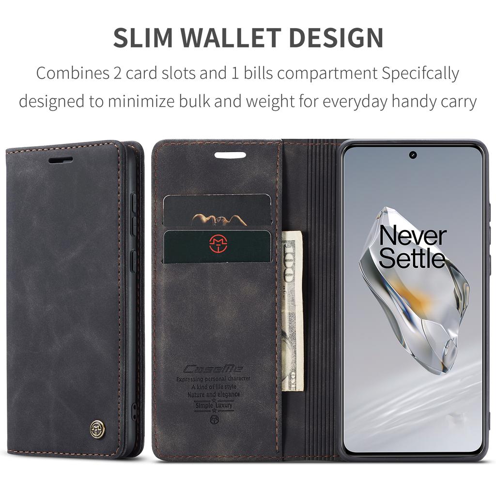 Luxury Retro Case for OnePlus 13 Multiple Card Slots Stand Function Phone Cover for OnePlus 12 Leather Wallet Protection 11Funda