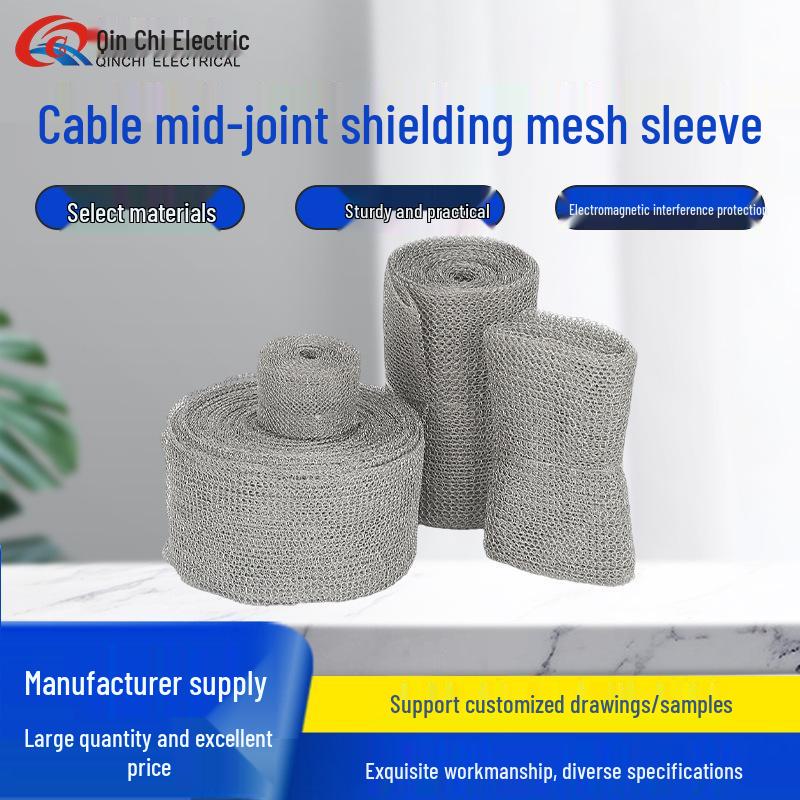Copper Mesh Cold Shrink Sleeve for High Voltage Cable Shielding