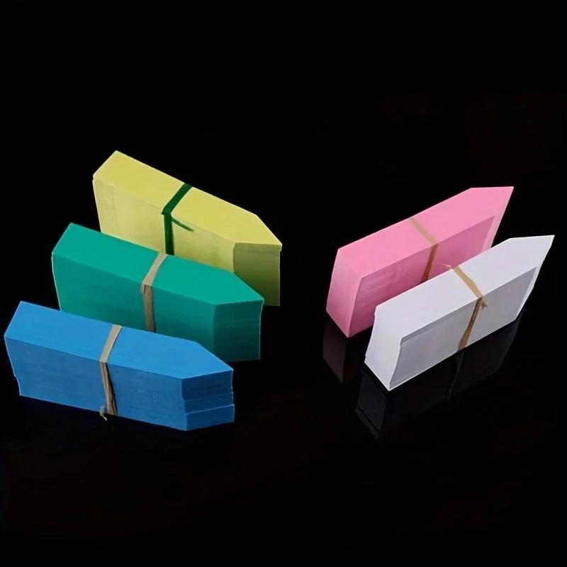 100pcs Garden Plant Labels, Fleshy Labels, Waterproof Cards for Agricultural Flowers and Gardening Plastic DIY Label Tool