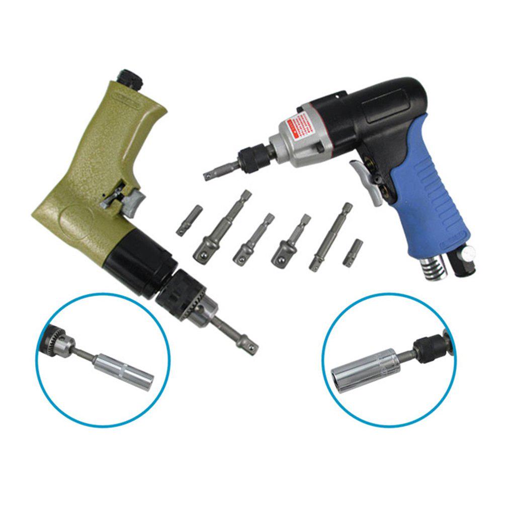 3pcs Drill Bit Adapter Socket Adapter Impact Set 1/4 inch 3/8 inch 1/2 inch Square Drive for Drills Screwdrivers Bit Holders