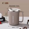 Stainless Steel Vacuum Water Bottle 500ml Milk Coffee Mug Drinkware Insulated Coffee Cup  Tea