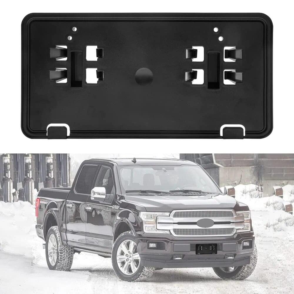 Car Front Bumper License Plate Bracket Mounting Holder for Ford F150 2018   JL3Z-17A385-BA