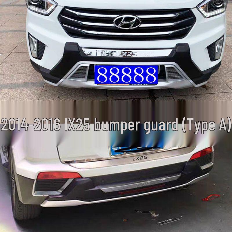 Подходит для передних и задних бамперов Hyundai ix25 2014-2020 годов, а также защитного бампера и подножек для модели 2018 года.