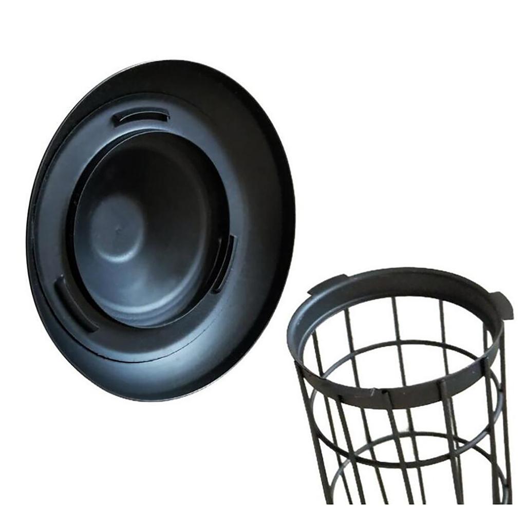 Bird Feeder Outdoor Hanging Type Sprayed Metal Windproof Ball Bird Feeder