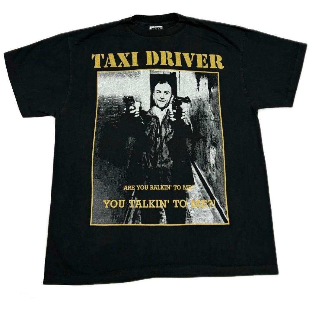 TAXI DRIVER 1976 Винтажная футболка с принтом Роберта Де Ниро XL Single Stitch REPRINT