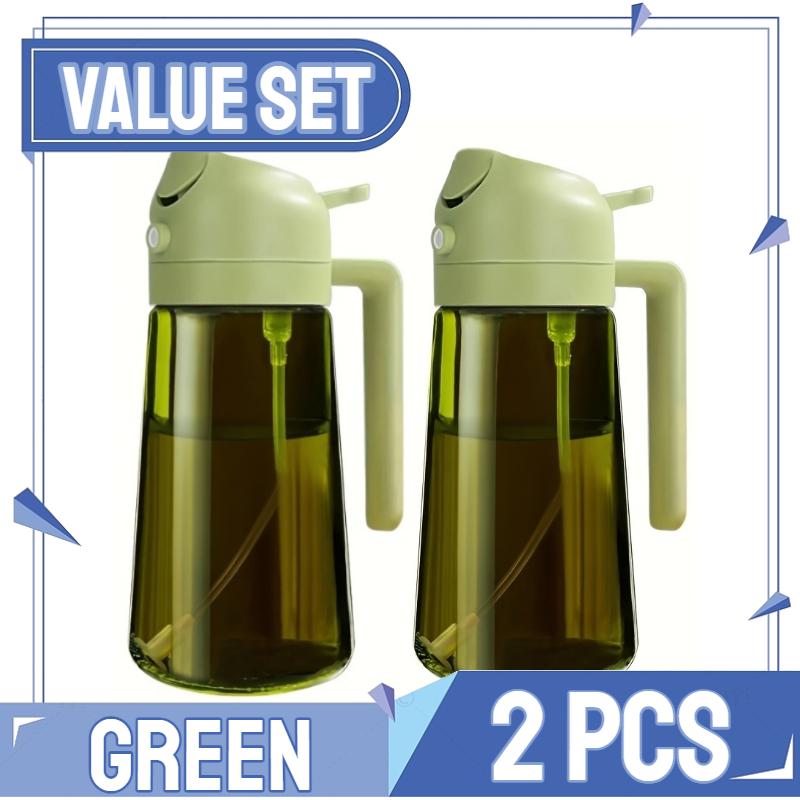 Oil Dispenser Seasoning Accessories Oil Cruet Bottle Oil Spray Kitchen Utensils for Kitchen Barbecue Oils Sprayer Container 2