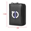PU Leather Short Wallet With Zipper Coin Pocket Vintage Big Capacity Short Money Purse Card For Volvo XC90 XC60 C30 S60 C70 XC40