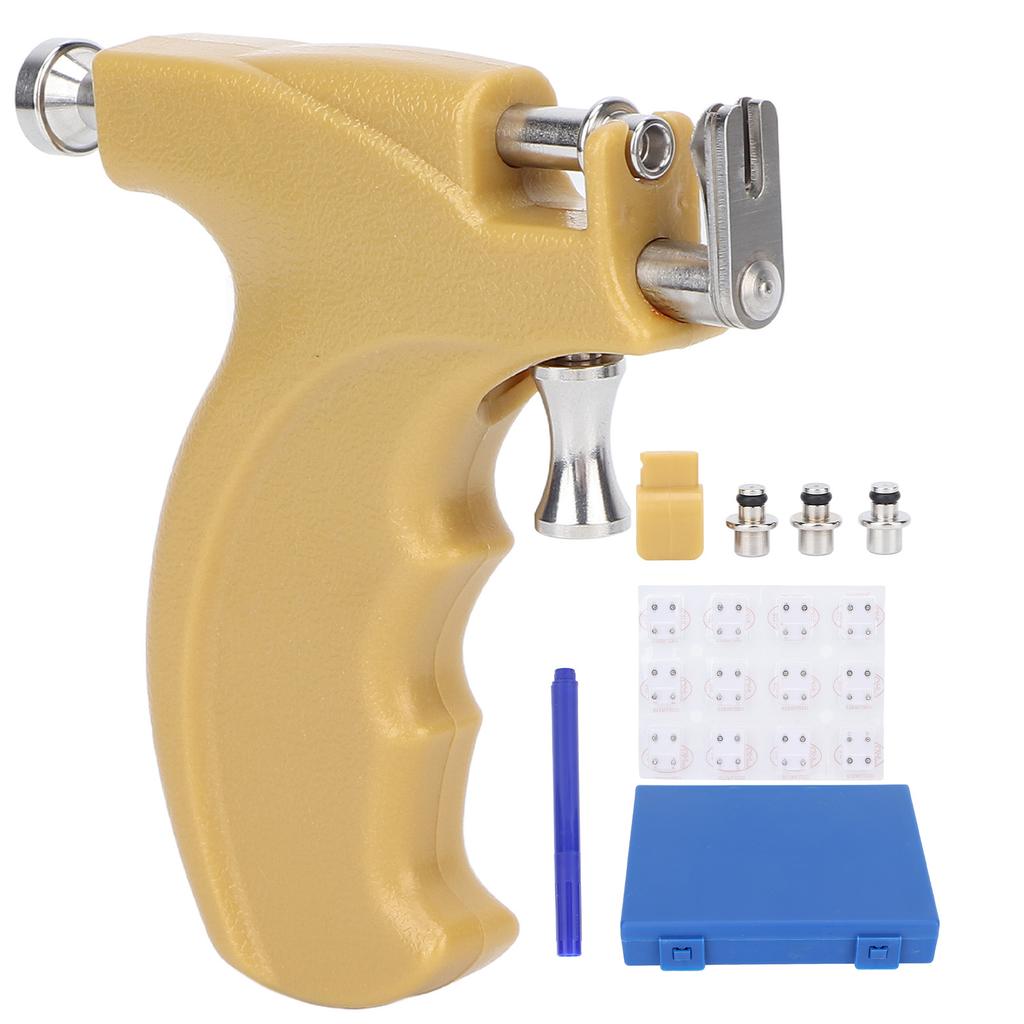 Профессиональный набор инструментов для пирсинга ушей, шпильки из нержавеющей стали, пистолет для пирсинга ушей, набор инструментов