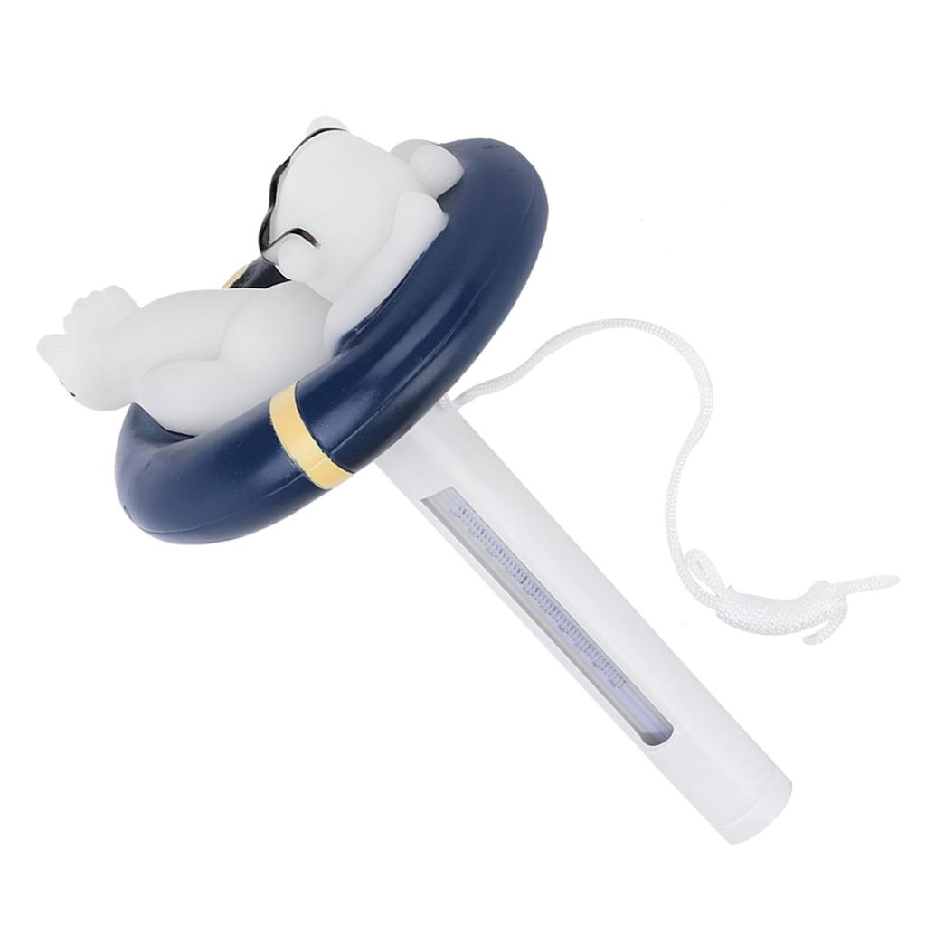Floating Thermometer Cartoon Bear Styling Water Temperature Meter for Swimming Pools Hot Tubs Fish Pond