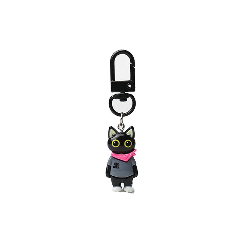 Kawaii Lovely Versatile Cat Keyring Cartoon Cat Keychain Pendant Cute Backpack Hanging Ornaments Accessories Gifts