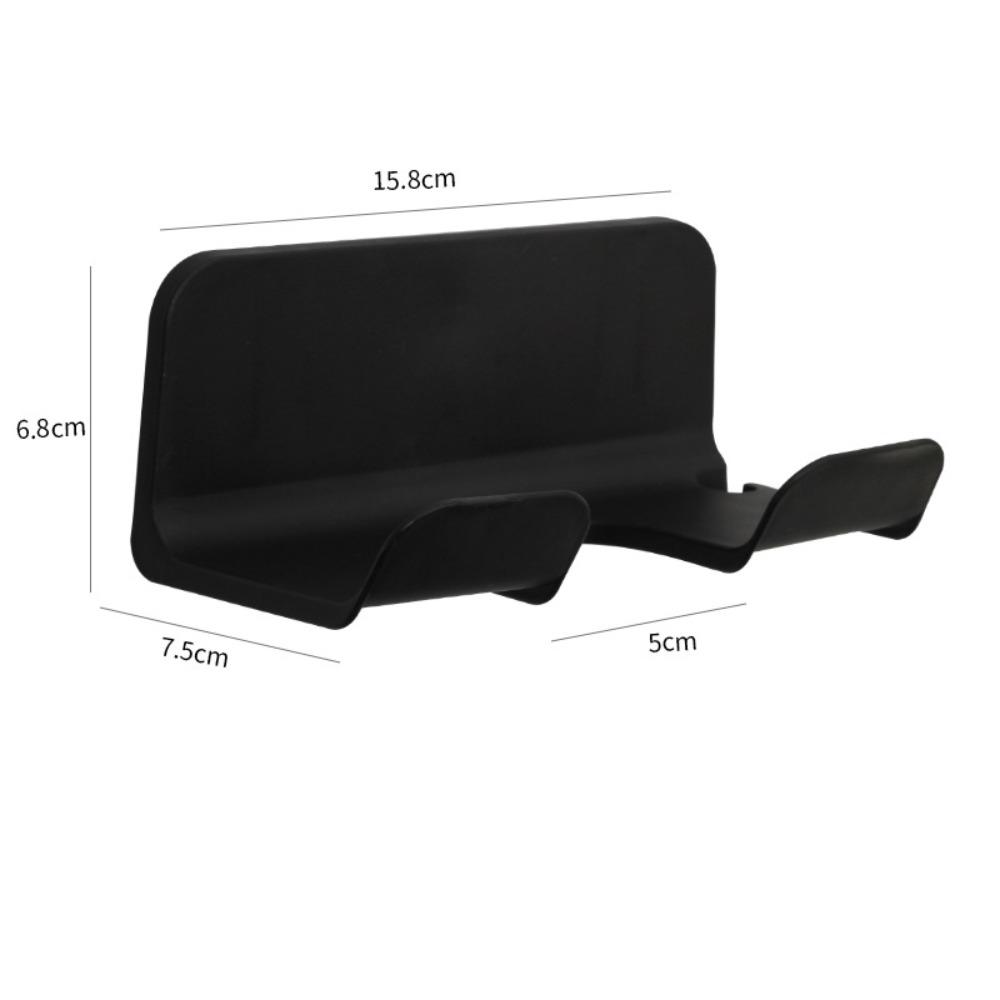 Неперфорированная стойка для фена Настенная полка для хранения в ванной комнате Новый держатель для фена