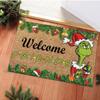 Xmas Welcome Christmas Mat Non-Slip And Washable Doormat Decoration Door Mat Entrance Rugs