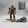 Doom Warrior Eternal Action Character Collection Model Statue Animation Movable Ornament Toys And Gifts