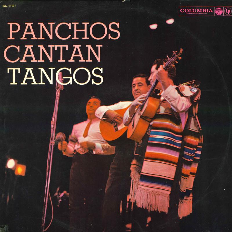 LP Record TRIO LOS PANCHOS - Panchos Cantan Tangos SL1101 COLUMBIA Japan Latin Used