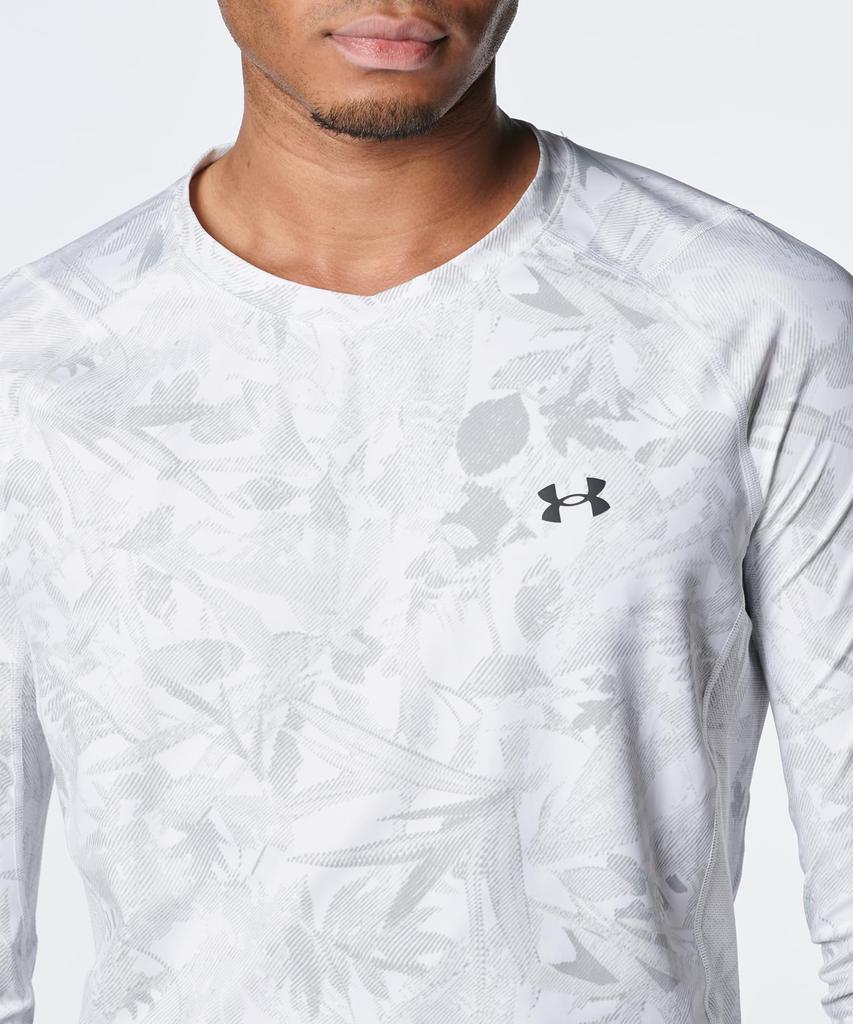 UA Облегающая с длинным рукавом NV Белый Черный LG [Under Armour] Iso-Chill / /