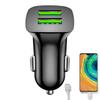 Двойное USB автомобильное зарядное устройство 5V 3.1A Быстрая зарядка 2 порта 12-24V Прикуриватель Мини USB C автомобильное зарядное устройство для автомобиля