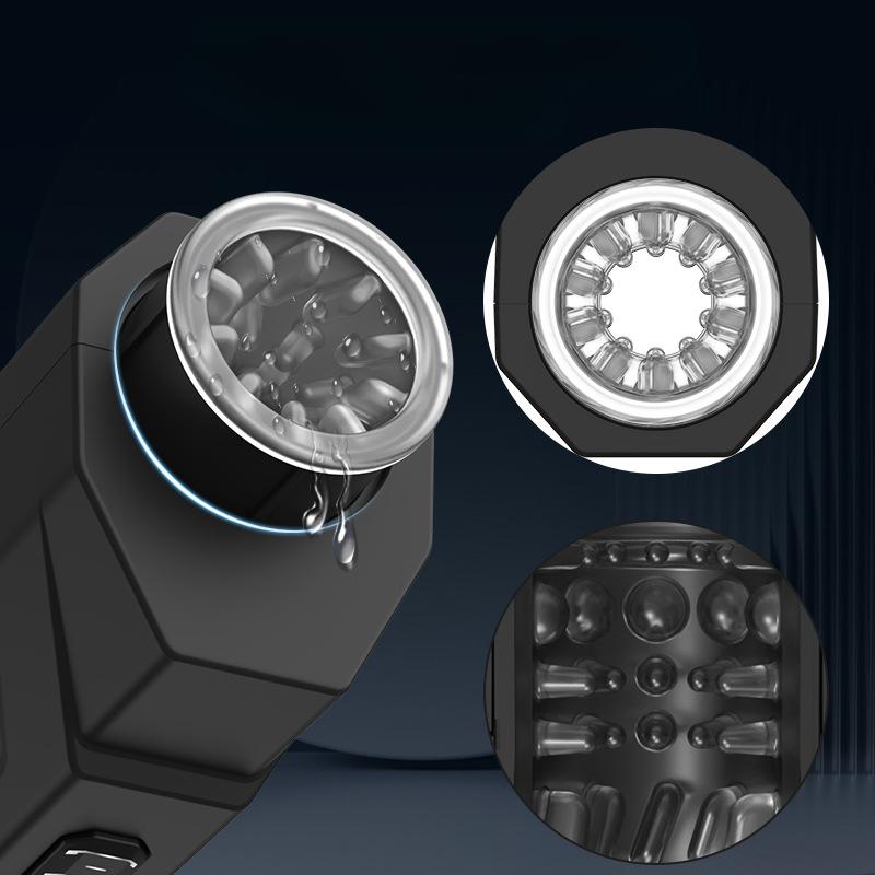 Мужской автоматический телескопический вращающийся мастурбатор Airplane Cup, водонепроницаемый мастурбатор для взрослых, секс-игрушки, полностью автоматический