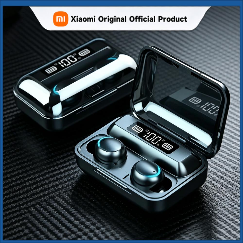 Xiaomi Bluetooth Headphones 9D Stereo High Bass Sport Earphones Handfree Touch Control Tws Wireless Earbuds Headset For all smartphones