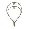 Daiichi Seiko MC Gun Frame 30 Landing Net, Foliage Green, for Fishing