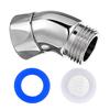 135 Degrees Shower Head Elbow Adapter Copper Adjust Bend Angle New Arm Angle Adapter