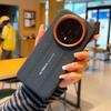 Роскошный Чехол-Дизайн из Кожи с Текстурой Крокодила для Honor Magic 8 Magic 7 Magic 6 Pro Тонкий Оранжевый Кольцо для Камеры Ударопрочный Чехол