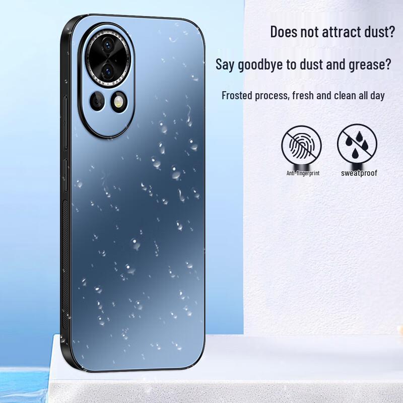 Матовый чехол для телефона серии Huawei Nova с интегрированной защитой объектива