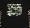 Хлопковая черная футболка унисекс с принтом музыкального тура группы Bad Brains, все размеры