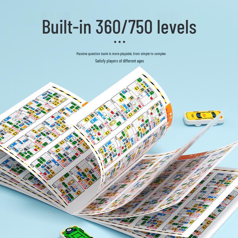 Магнитная головоломка с перемещаемыми цифрами Машинка для детского образовательного обучения и когнитивного развития