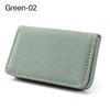 & Woman With Magnetic Buckle PU Leather Business Card Holder Card Pocket Card Case Name Card Holder