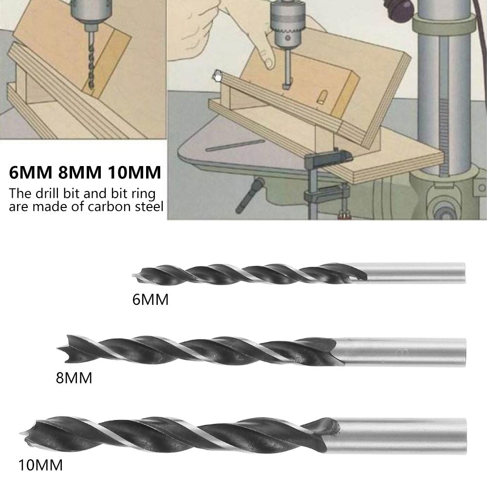 Alloy Vertical Pocket Hole Jig Woodworking 6/8/10mm Drilling Locator Wood Dowelling Self Centering Drill Guide Kit Hole Puncher