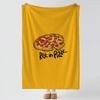 Еда P-Pizza Hut-t Бросок Толстый Комфорт Фланелевое Одеяло, Многоцелевое Использование В Помещении На Улице Ежедневный Сон