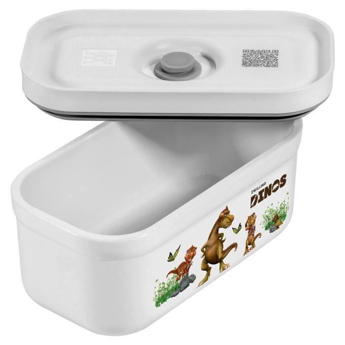 Lunch Box Sous-Vide - ZWILLING - Dinos - 500 ml - Plastique - Blanc / Gris