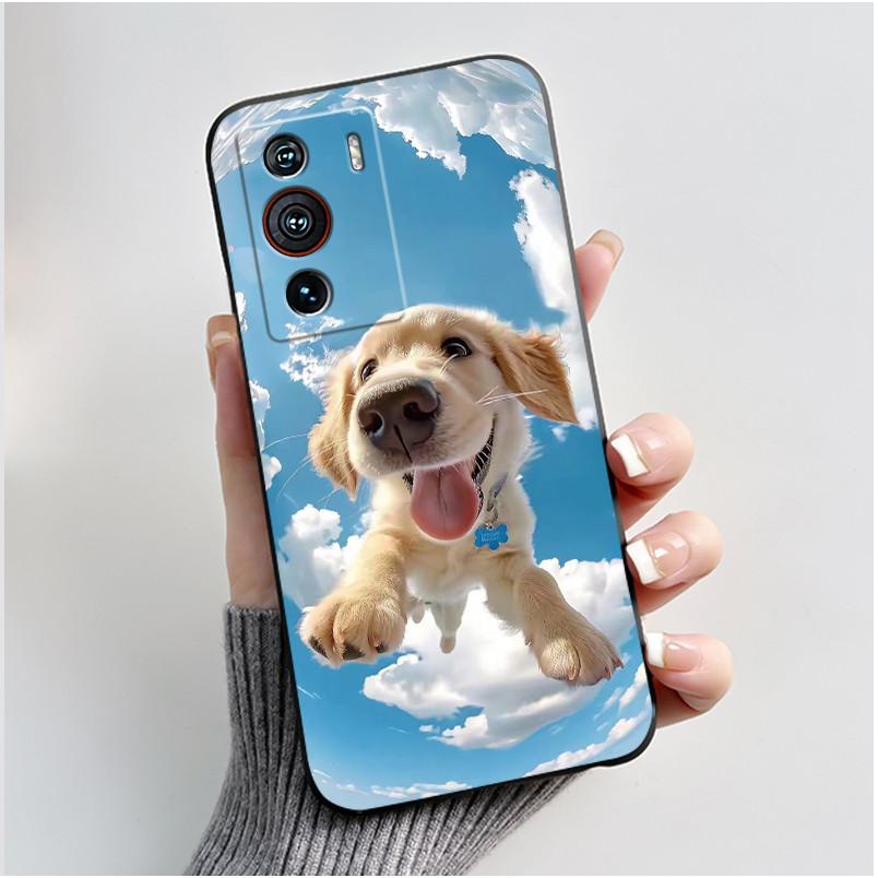 Чехол для ZTE Nubia Z40 Pro Чехол Эстетичный Роскошный Милый Крутой Для Мальчиков Девочек Чехол Черный Матовый Мягкий ТПУ Силикон Ударопрочный Чехол для Телефона