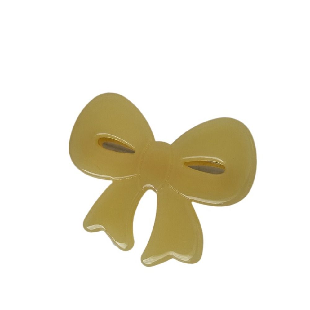 Acetate Bow Hairpin Korean Style Bow Duckbill Clip Creative Acetic Acid Duckbill Clip Travel