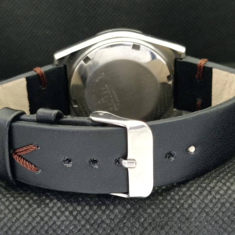 USED VINTAGE SEIKO 5 AUTOMATIC 6309A JAPAN MENS D/D WHITE WATCH 608e-a315938-9 SKU608e-a315938