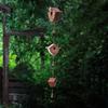 Rain Chain Rainwater Catcher Metal Bell Chime Outdoor Decoration for Gutter Courtyard House