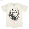 Белая футболка Dolly Parton для музыки AN45996 винтажная стираная удобная уличная одежда слегка повседневная стильная унисекс мода
