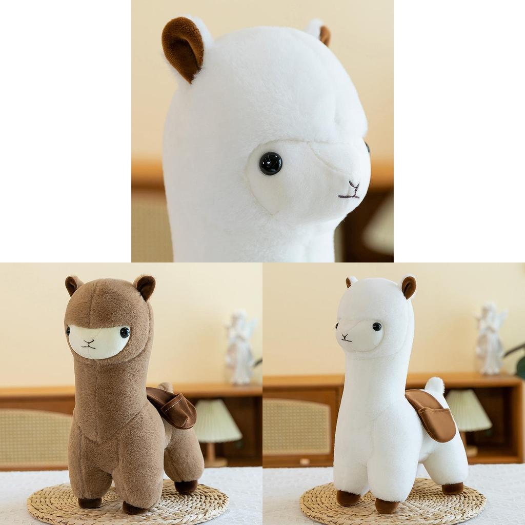 Alpaca Plush Toy With Pp Cotton Filling For Kids And Teens Perfect Gift Idea