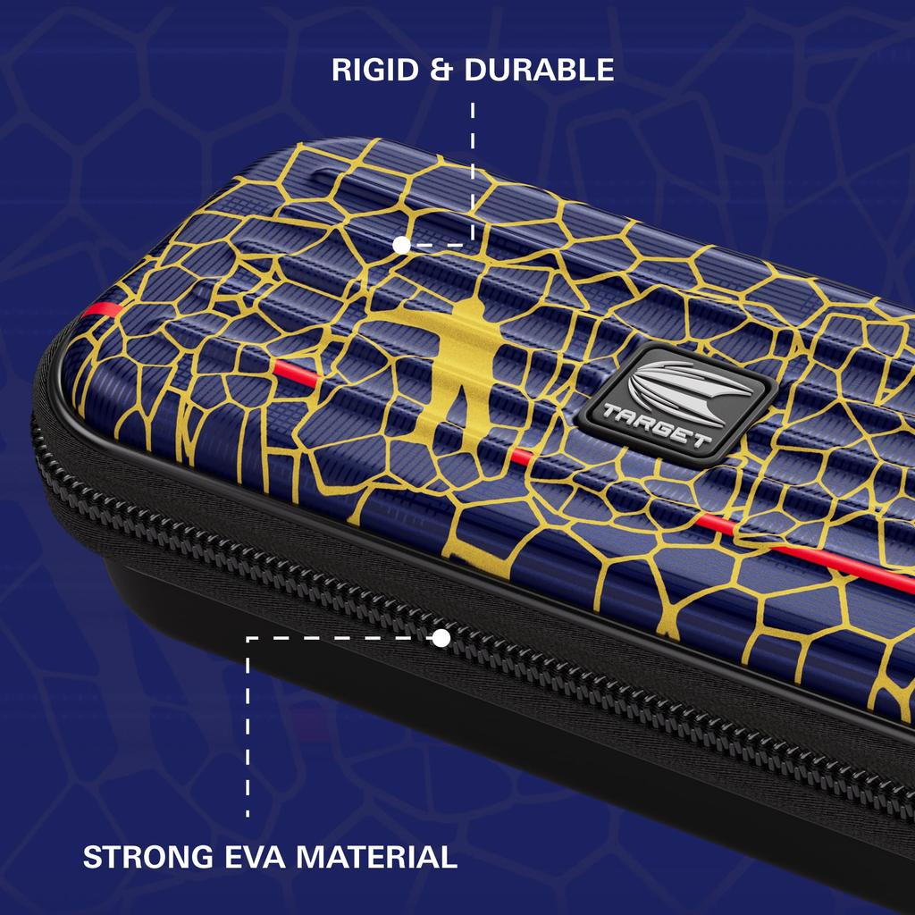 TARGET Darts JOSH ROCK TAKOMA WALLET Regular Size Dart Case with EVA Protective Holds 3 and Includes Inner and Professional Dart Accessories Cover,