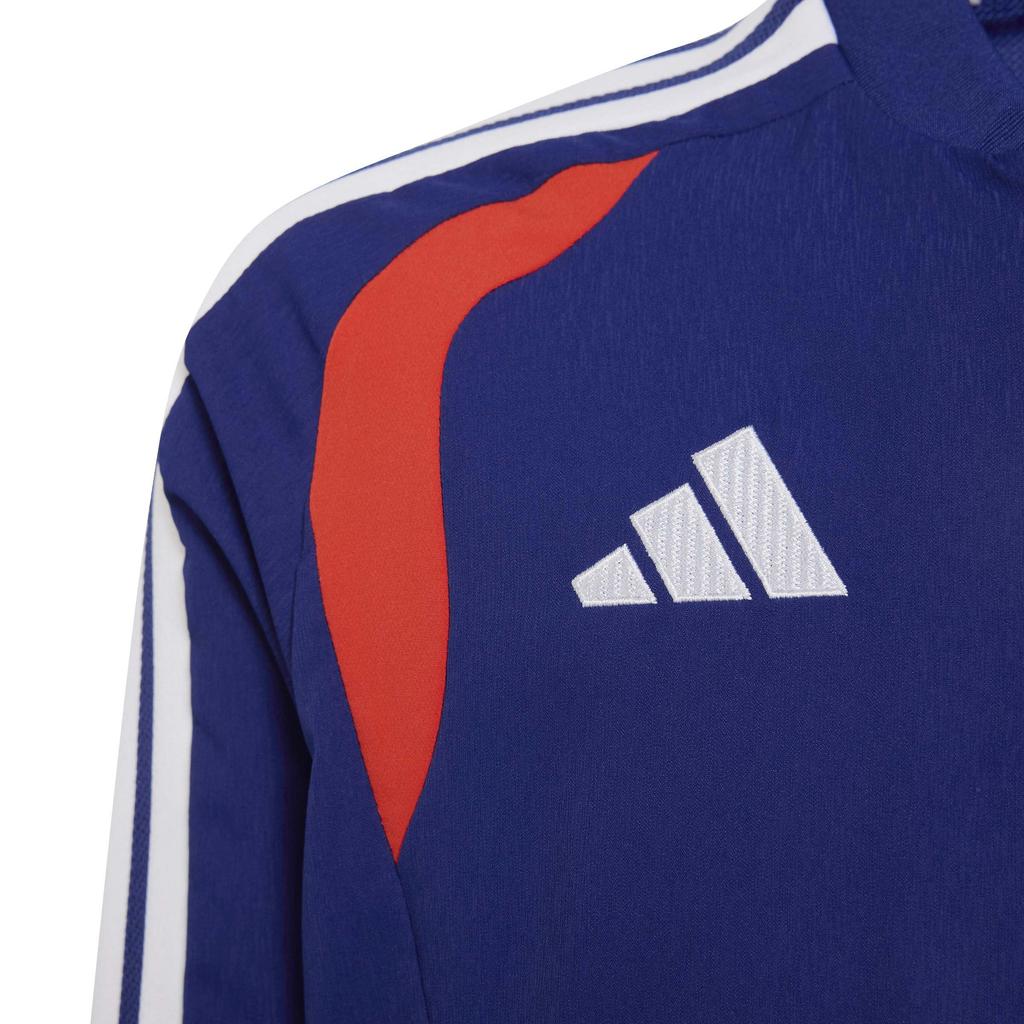 Детская презентационная куртка Adidas 2026 национальной сборной Японии по футболу, унисекс, R1081, японский синий (JZ7130), Размер 130