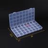 32 Grid Compartment Plastic Transparent Storage Box Jewelry Earring Bead Screw Holder Case Display Organizer Container
