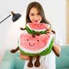 Мягкая плюшевая подушка в виде арбуза, спящая кукла-вишня, кукла-фрукт, супермягкий милый подарок для детей