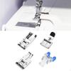 Home Sewing Machine Presser Feet Set Overlock Foot Edge Stitch Sturdy Accessories Metal