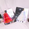 3D for Pop Up Christmas Greeting Cards Merry Xmas Cards Handmade Holiday Tree Postcard with Envelopes for Thanksgiving D