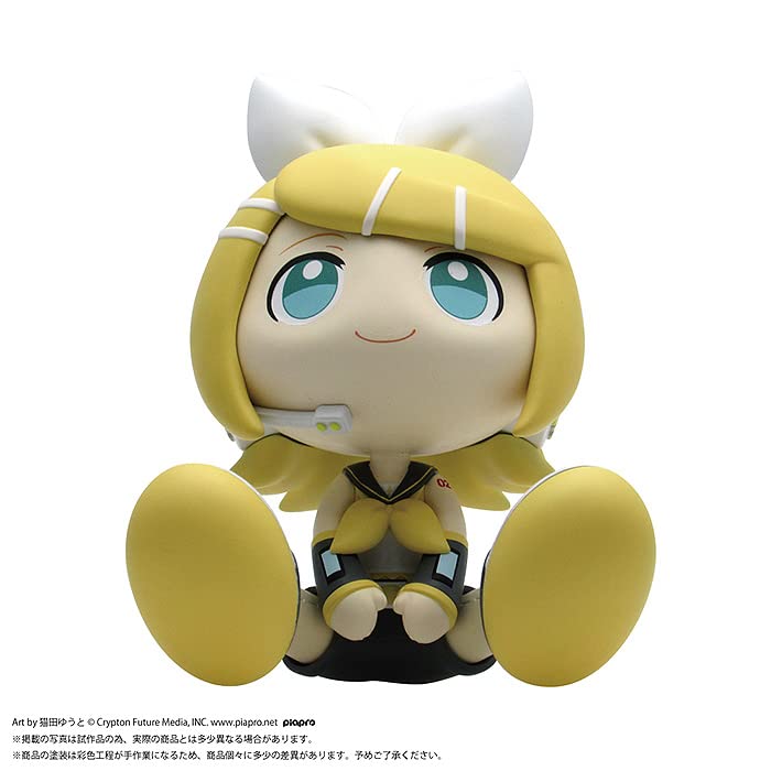 ФИГУРКА ИЗ МЯГКОГО ВИНИЛА Character Vocal Series 02 Kagamine Rin Len Kagamine Rin Фигурка из мягкого винила, раскрашенная, полная [BINIVINI BABY] & Немасштаб